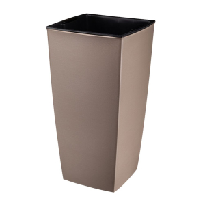 Doniczka wysoka MELROSE GLAMOUR 25x47 mokka